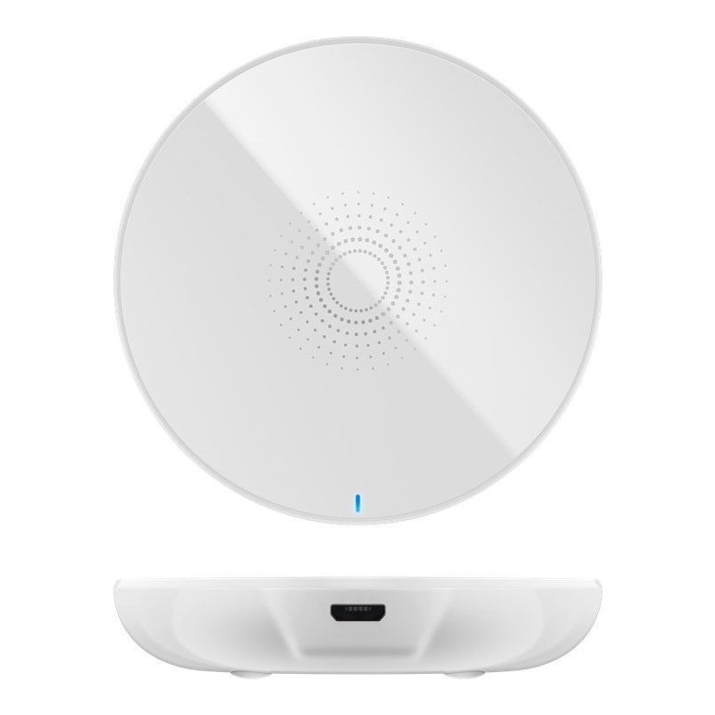 Caricabatterie Wireless Fast Qi Stand 5W Bianco