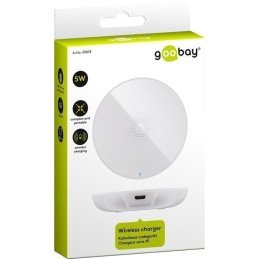 Caricabatterie Wireless Fast Qi Stand 5W Bianco