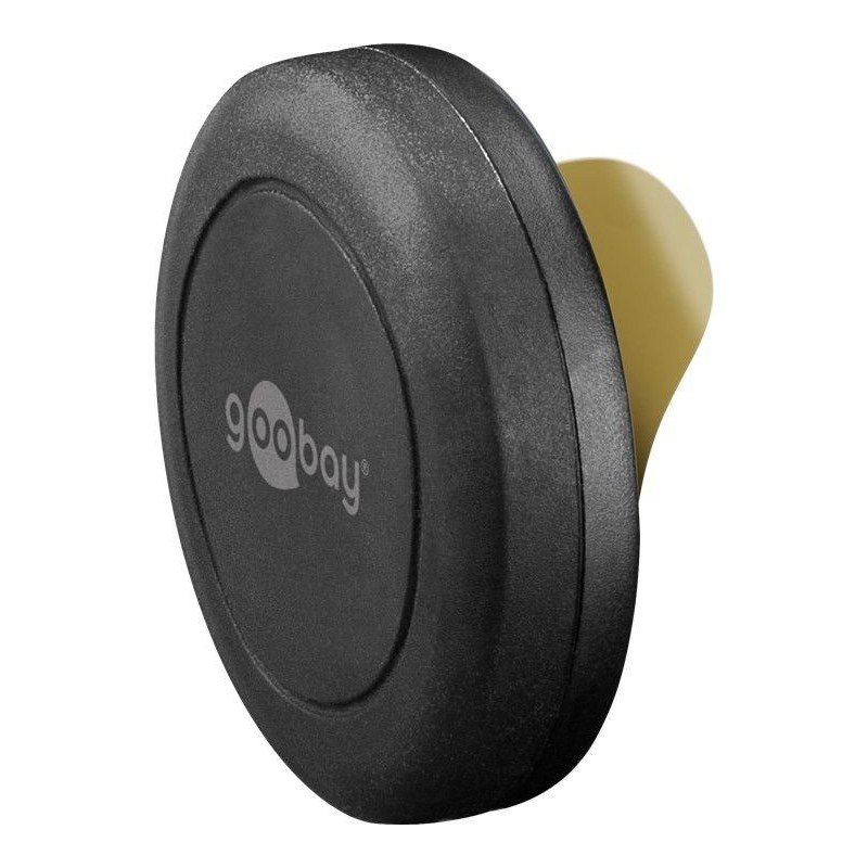 Supporto Magnetico Autoadesivo per Smartphone e Tablet Nero Supporto Magnetico Autoadesivo per Smartphone e Tablet Nero