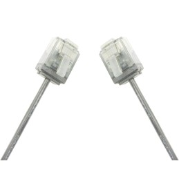 Cavo di rete Patch in Rame Ultra Slim Cat.6 Grigio UTP 0,5 m