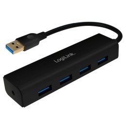 Hub USB3.0 4 Porte Nero