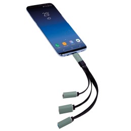 Hub Flessibile USB-C™ SuperSpeed 3 Porte USB3.0 A Femmina Nero