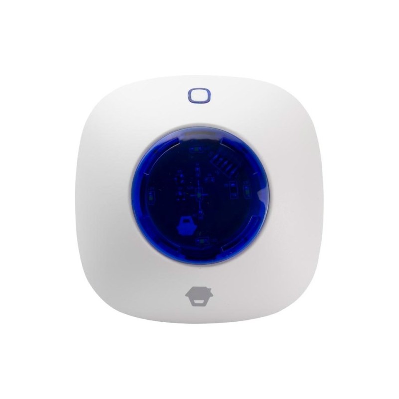 Sirena con Lampeggiante Wireless da Interni per Antifurto WS-105 Sirena con Lampeggiante Wireless da Interni per Antifurto WS-105