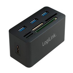Hub USB 3.0 con lettore di schede di memoria