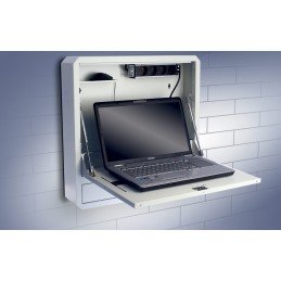 Box di Sicurezza per Notebook e Accessori per LIM Prof. 127 Bianco