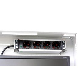 Box di sicurezza per DVR sistemi di videosorveglianza Bianco con Anti-intrusione