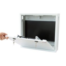 Box di sicurezza per DVR e sistemi di videosorveglianza Bianco RAL9016