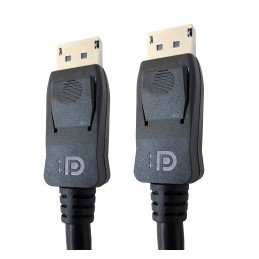 Cavo Audio/Video DisplayPort 1.4 Certificato DP++ 8K M/M 0,5m Nero