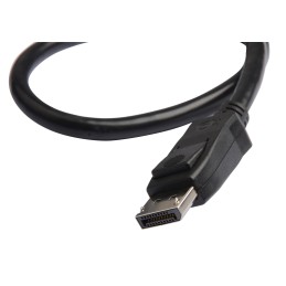 Cavo Audio/Video DisplayPort 1.4 Certificato DP++ 8K M/M 0,5m Nero