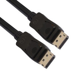 Cavo Audio/Video DisplayPort 1.4 Certificato DP++ 8K M/M 1 m Nero