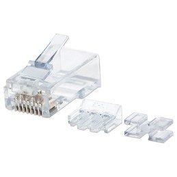 Confezione da 80 Plug Modulari Cat.6A RJ45 UTP