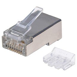 Confezione da 90 Plug Modulari Cat.6A RJ45 STP