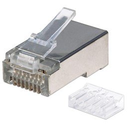 Confezione da 90 Plug Modulari Cat6 RJ45 STP