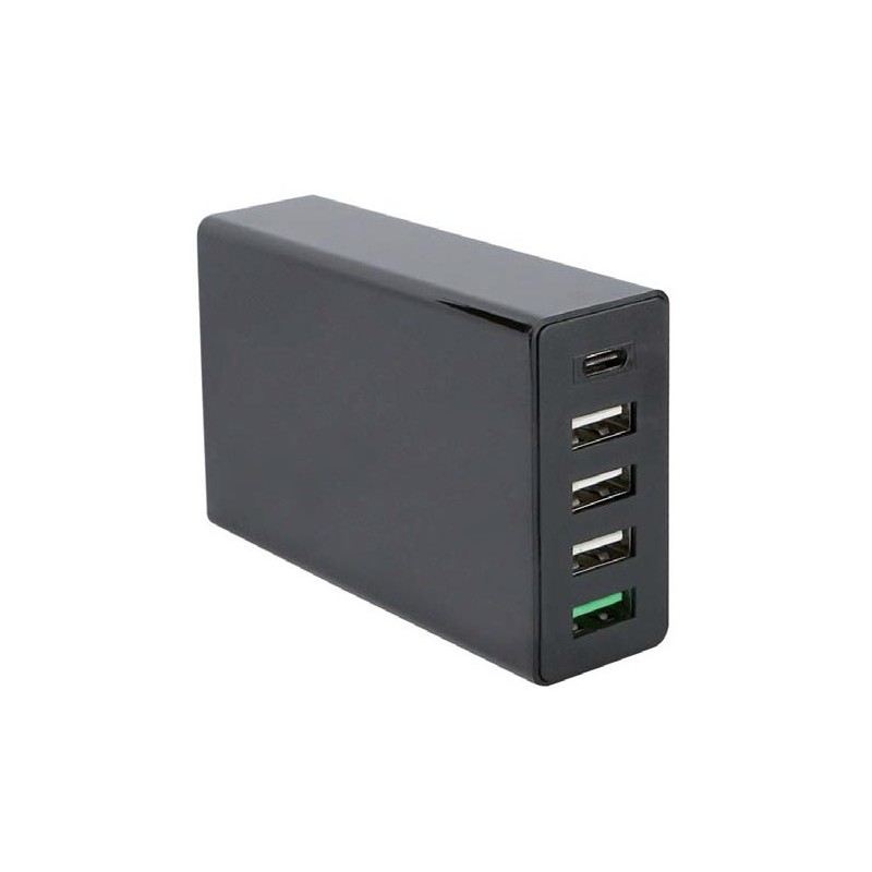 Caricatore Fast Charge USB-C™ 5 porte USB
