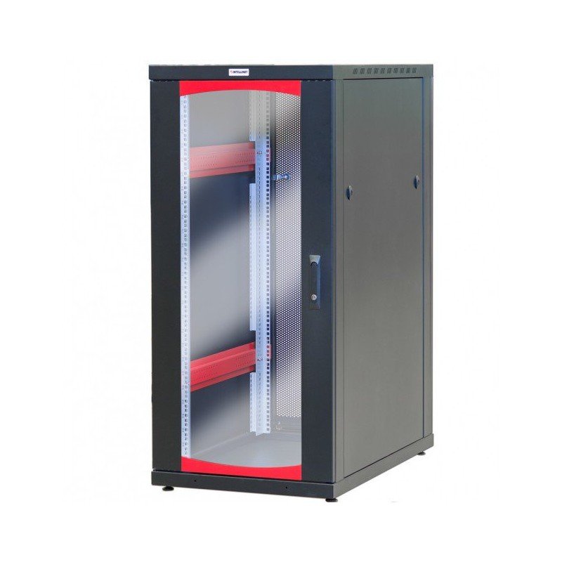 Armadio Server Rack 19" 600x1000 20 Unita' Nero serie IdealNET Armadio Server Rack 19" 600x1000 20 Unita' Nero serie IdealNET