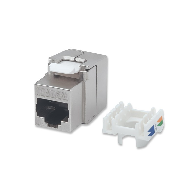 Frutto Keystone Femmina Cat6A STP Toolless Frutto Keystone Femmina Cat6A STP Toolless