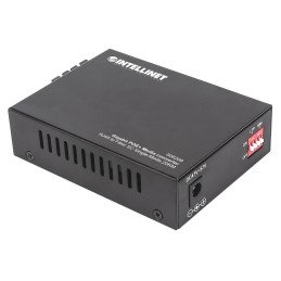 Media Converter Gigabit PoE+ SC Monomodale