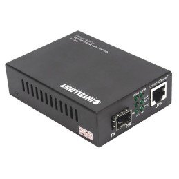 Media Converter SFP Gigabit PoE+