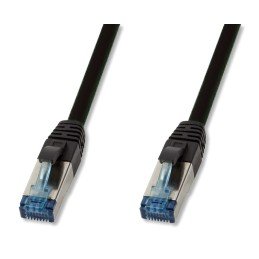 Cavo Patch Cat.6A S/FTP PUR IP20 UV 10m Nero