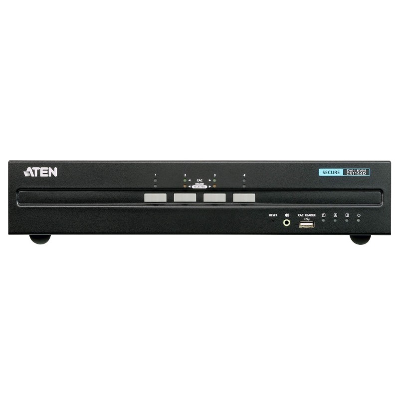 Switch KVM Schermo Doppio USB DVI 4 porte, CS1144D