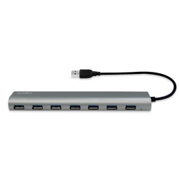 Hub USB 3.0 SuperSpeed 7 porte Alluminio Silver