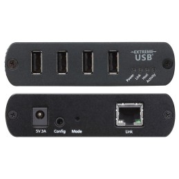 Estensore su LAN USB Cat.5 a 4 porte, UEH4102