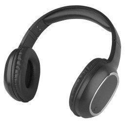 Cuffia Stereo Bluetooth con Microfono Nero