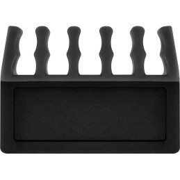 Set 2 Fermacavo da Scrivania a cinque posti Nero