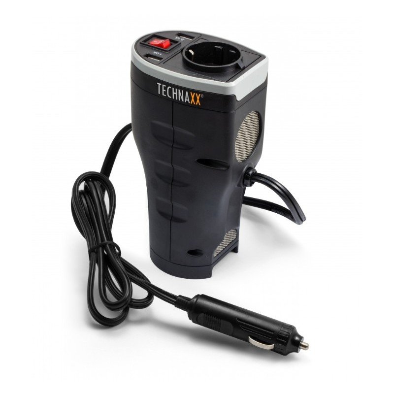 Power Inverter con 2 porte USB, TE-13