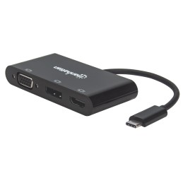 Convertitore Audio Video USB-C™ Multiporta - Hub MST HDMI DP VGA