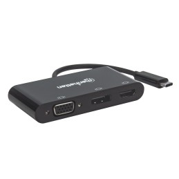 Convertitore Audio Video USB-C™ Multiporta - Hub MST HDMI DP VGA