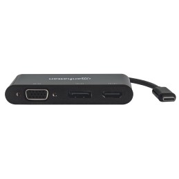 Convertitore Audio Video USB-C™ Multiporta - Hub MST HDMI DP VGA