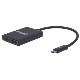 Adattatore Convertitore USB-C™ a 2x DisplayPort Hub MST
