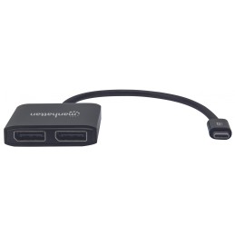 Adattatore Convertitore USB-C™ a 2x DisplayPort Hub MST