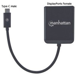 Adattatore Convertitore USB-C™ a 2x DisplayPort Hub MST