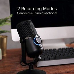 Microfono Professionale a Condensatore Alta Qualità USB-C con Stand