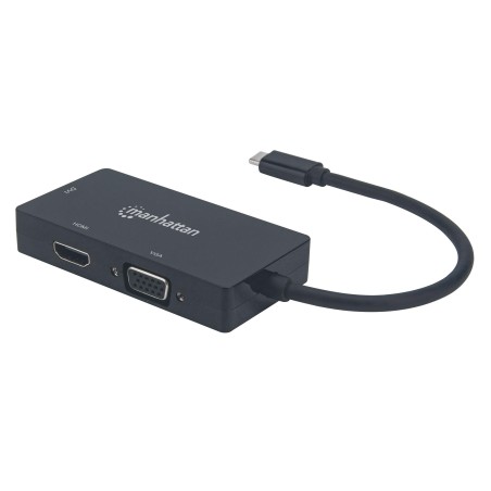 Convertitore Audio Video USB-C™ 3-in-1 Multiporta HDMI DVI VGA