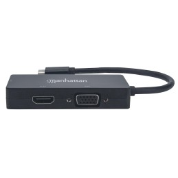 Convertitore Audio Video USB-C™ 3-in-1 Multiporta HDMI DVI VGA