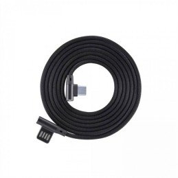 Cavo USB Angolato 90° USB A/USB-C 1.5m Nero