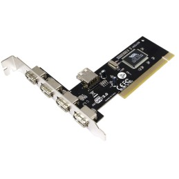 Scheda PCI 4+1 porte USB 2.0