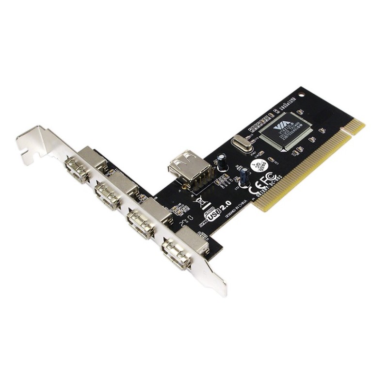 Scheda PCI 4+1 porte USB 2.0