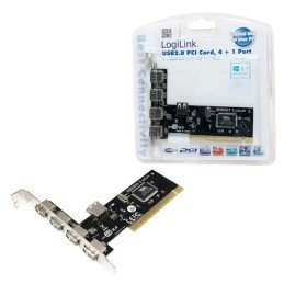Scheda PCI 4+1 porte USB 2.0