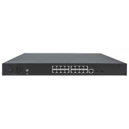 Switch AV Gigabit Ethernet PoE+ a 16 porte 2 SFP