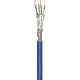 Matassa S/FTP Cavo Cat.7A+ Rame 500m Rigido PIMF Blu