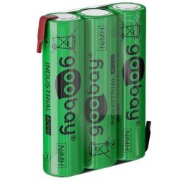 Batterie Ricaricabili NiMH 3xAAA HR3 800 mAh 3.6V a Saldare