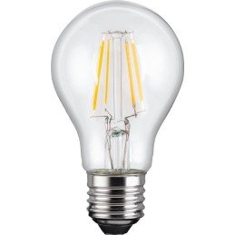 Lampadina LED E27 Bianco Caldo 4W con Filamento Classe A++