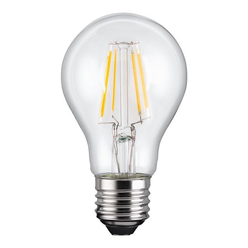 Lampadina LED E27 Bianco Caldo 4W con Filamento Classe A++