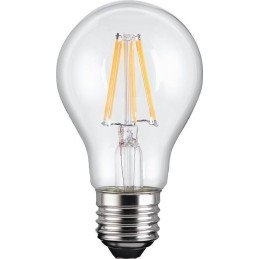 Lampadina LED E27 Bianco Caldo 7W con Filamento Classe A++