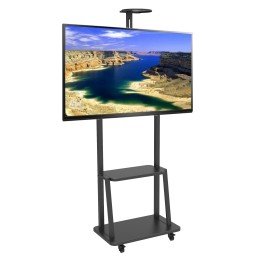 Supporto a Pavimento con Mensola per TV LCD/LED/Plasma 32-70"