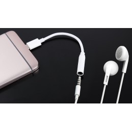 Cavo da USB-C™ Maschio a Audio 3.5 mm Femmina 12 cm Bianco